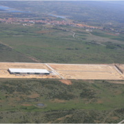 vista aérea del complejo alimentario