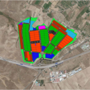 plano aéreo del sector Las Viñas