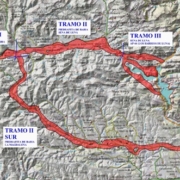 mapa con tramos señalizados